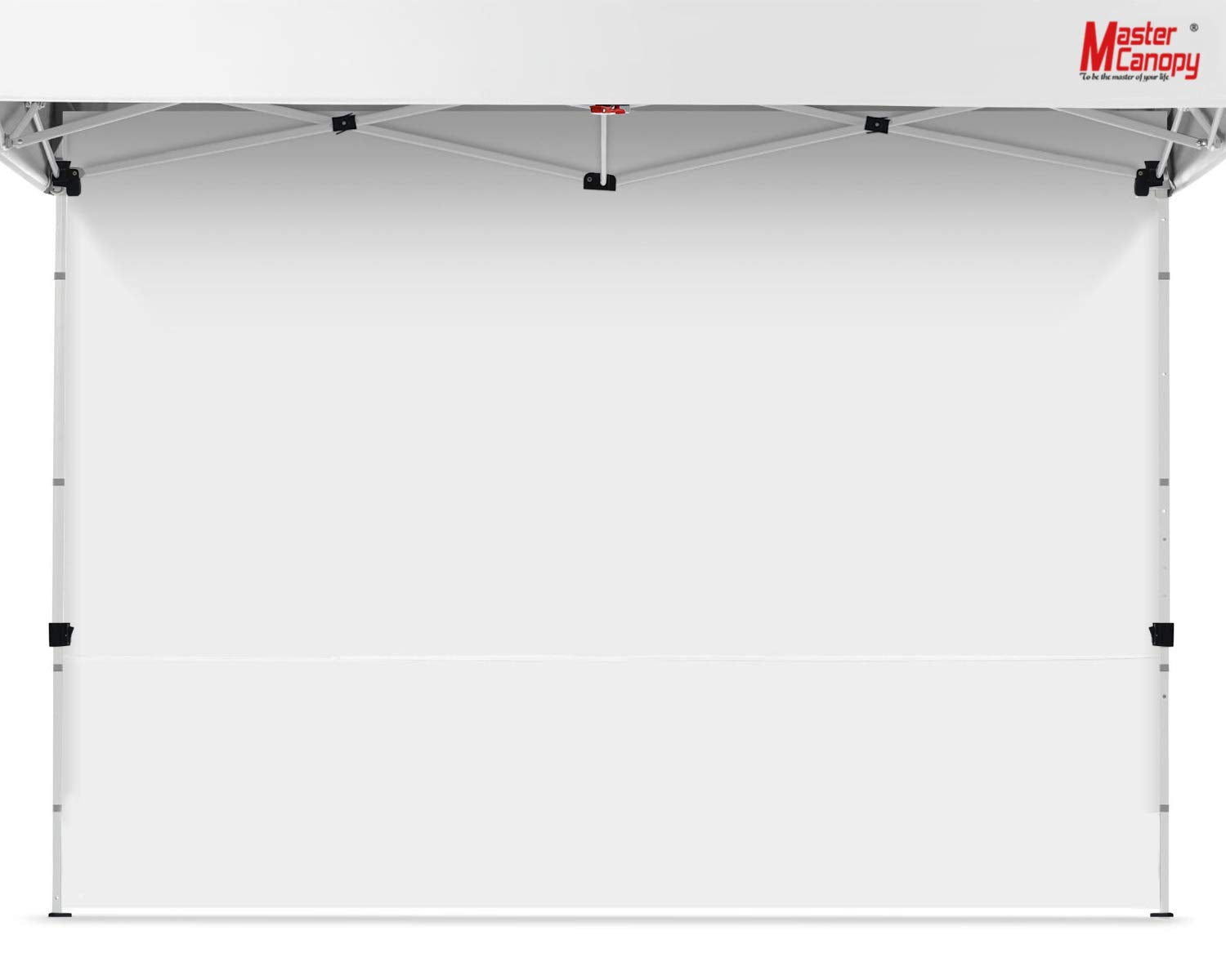 MASTERCANOPY Instant Gazebo Sidewall Panels Sunwall for 3x3M Pop Up Gazebo,1 Piece,Black