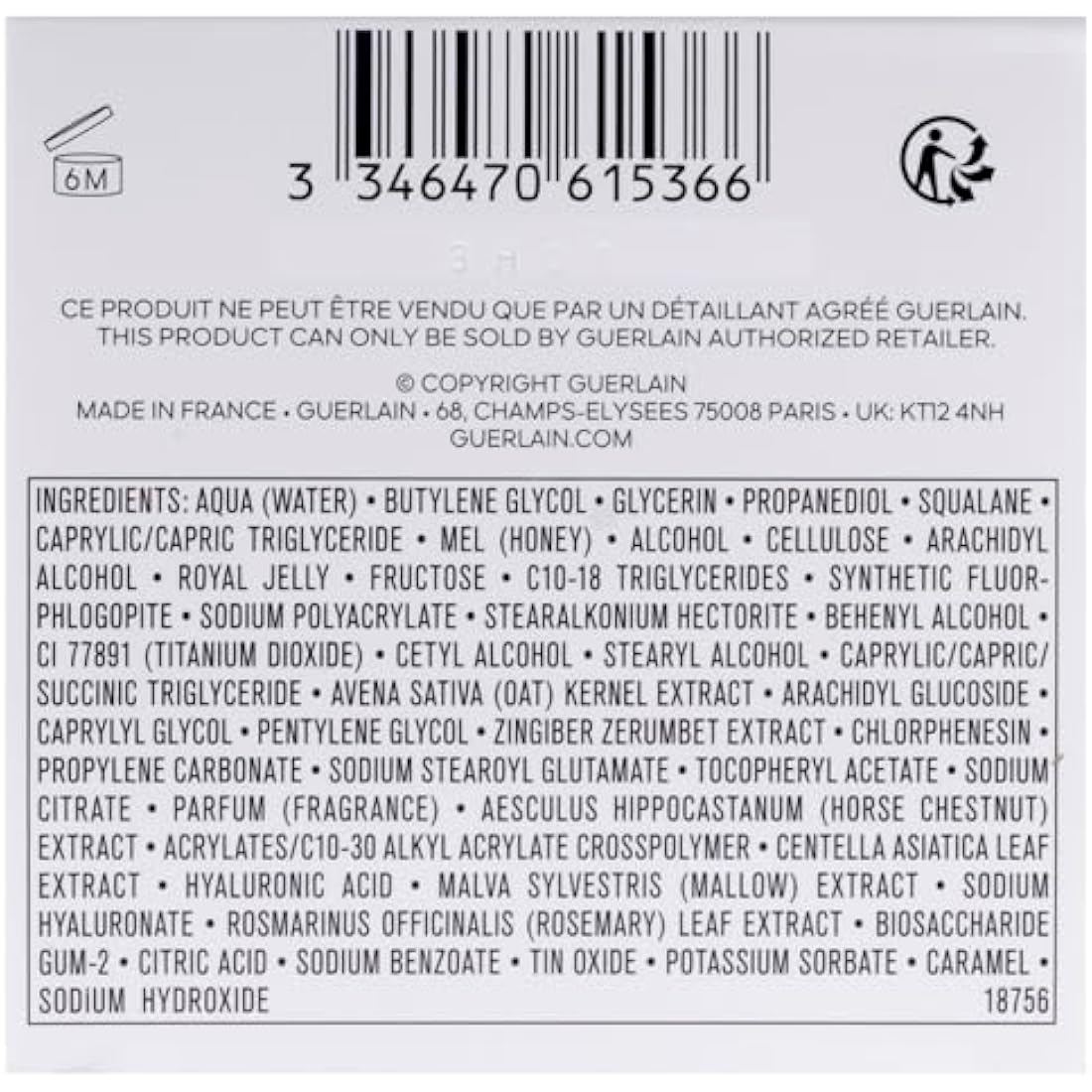 Guerlain Abeille Royale La Crème Yeux