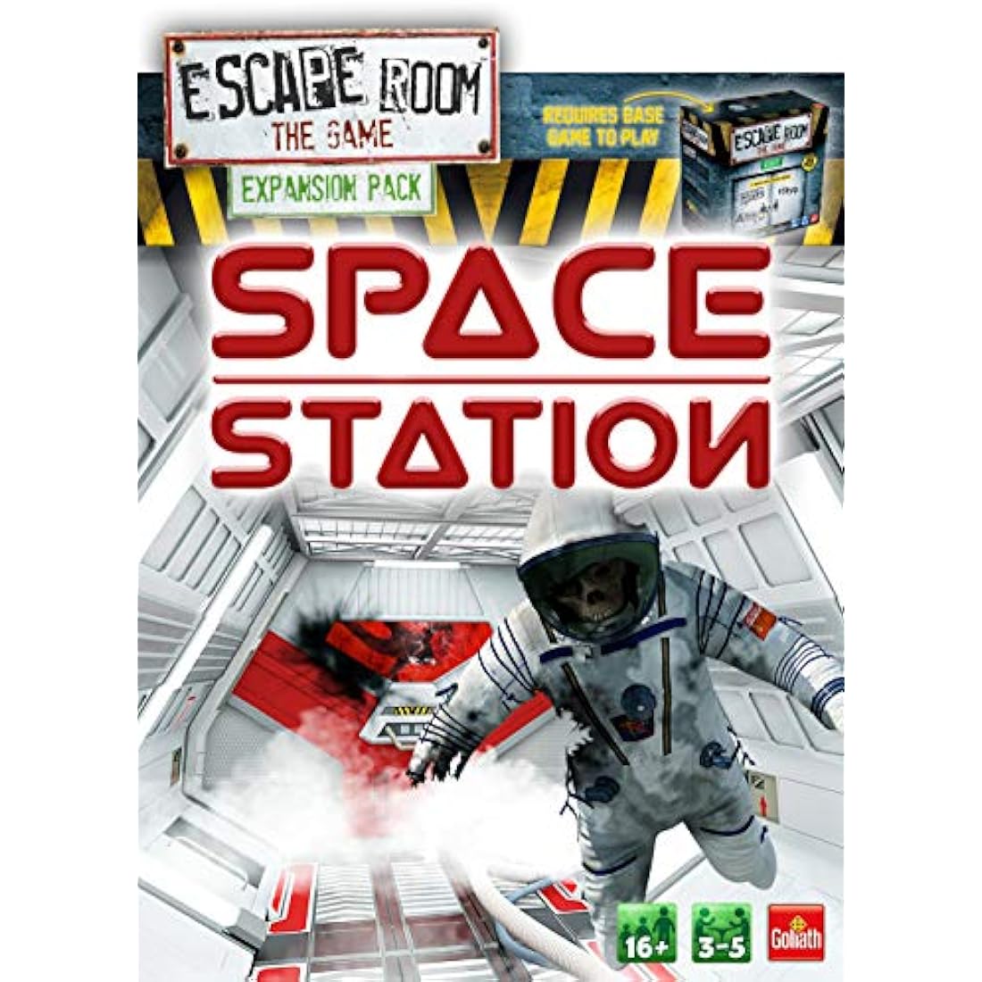 Escape Room: The Game - Space Station Expansion Pack | Board Games for Adults | For 3-5 Players | Ages 16+
