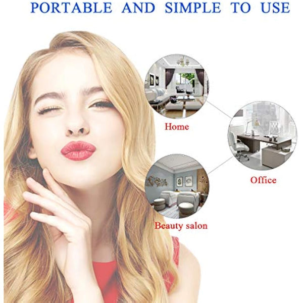 High Frequency Facial Wand Machine, ‎FAZJEUNE 5 in 1 Portable Handheld Face Massager Skin Care Device Tightening Machine Set Acne Spot Treatment Reducing Puffy Eyes Wrinkles Dark Circles Freckle