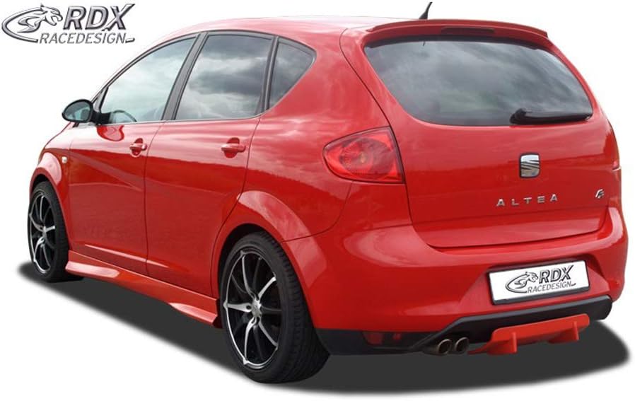 RDX Racedesign Rear bumper skirt 'Diffusor U-Diff' compatible with Seat Altea (5P) incl. FR & XL 2004- (PU)