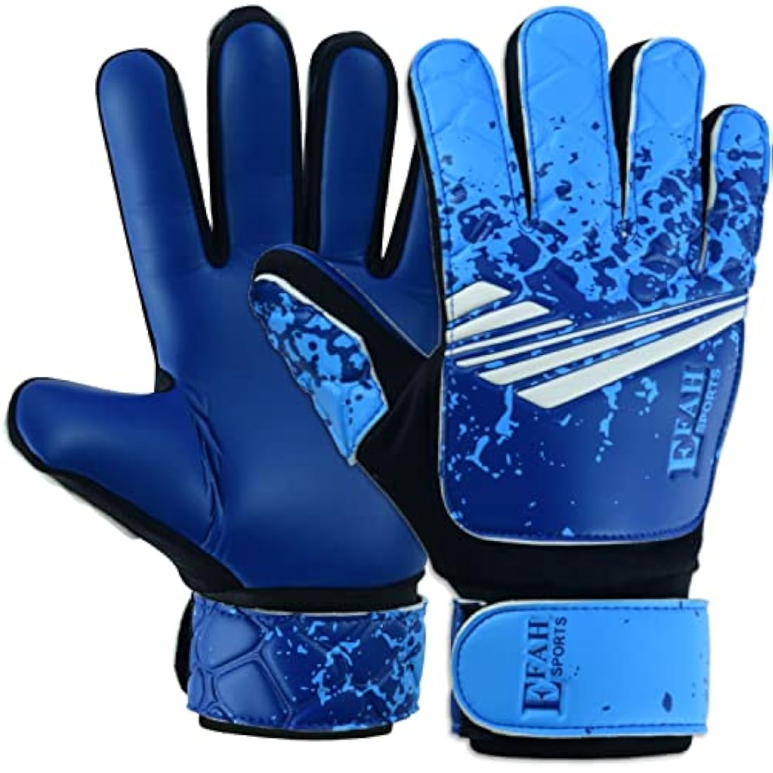 EFAH SPORTS Football Goalkeeper Gloves For Boys kids Children Youth Soccer Goalie Glove with Super Grip Palms
