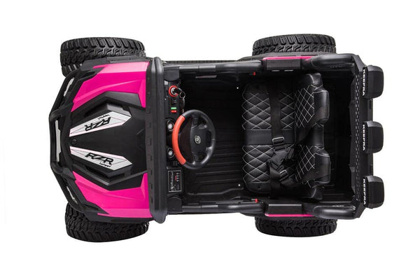 RZR Turbo UTV-MX-ii *2 SEATER* 24V 4x Motors 4x4 Electric Kids Ride On Car (White)