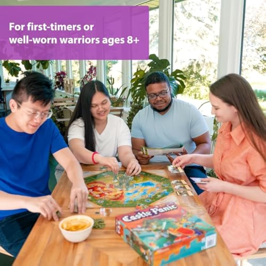 Fireside Games | Castle Panic 2nd Edition | Board Game | Ages 8+ | 1-6 Players | 60+ Minutes Playing Time