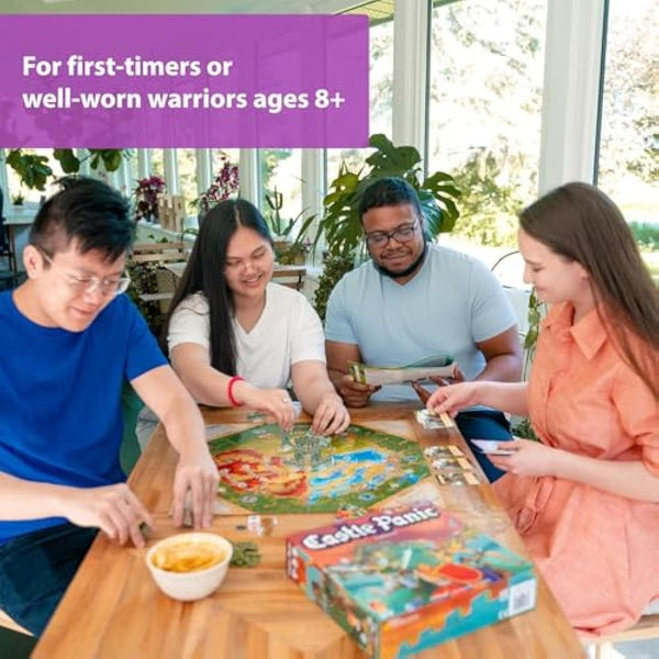Fireside Games | Castle Panic 2nd Edition | Board Game | Ages 8+ | 1-6 Players | 60+ Minutes Playing Time