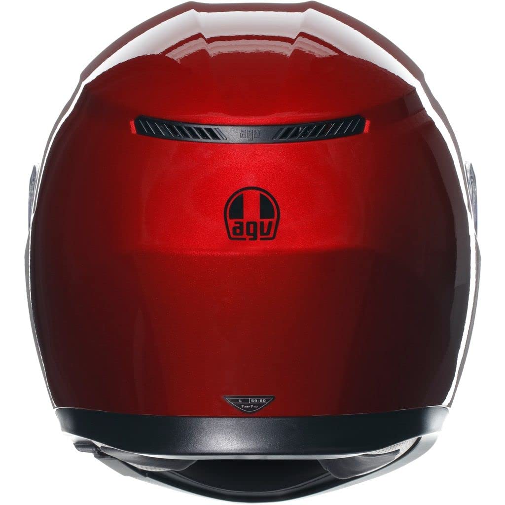 AGV K3 Full Face ECE 22.06 Motorcycle Helmet - Plain, Matt Black