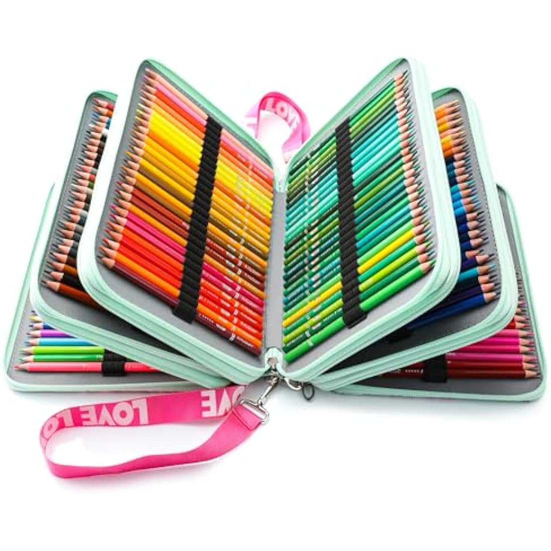 KALOUR 256 Colored Pencils Set for Adult Coloring,Soft Core Pencils for Drawing Blending Shading,Gift for Adults Artist Beginners