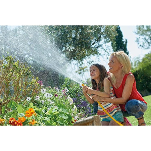 HOZELOCK - Superhoze Expanding Hose 30 m : Flexible Hose, Stretches up to 3x Original Length | With 2 Aquastop Fittings for a Watertight Connection: Ready to Use [8230A1240]