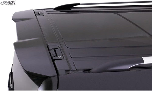 RDX Racedesign Roof spoiler compatible with Mercedes V-Class W447 2014- incl. AMG-Line & EQV 2020- (with rear hatch) (PUR-IHS)