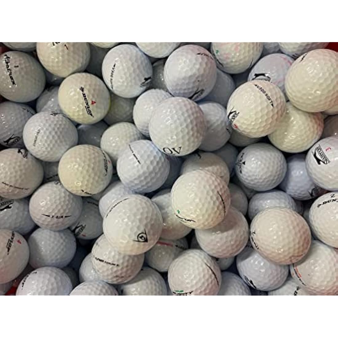 24 Value Golf Balls - Pearl/Grade A Cheap Lake Balls (used not new)