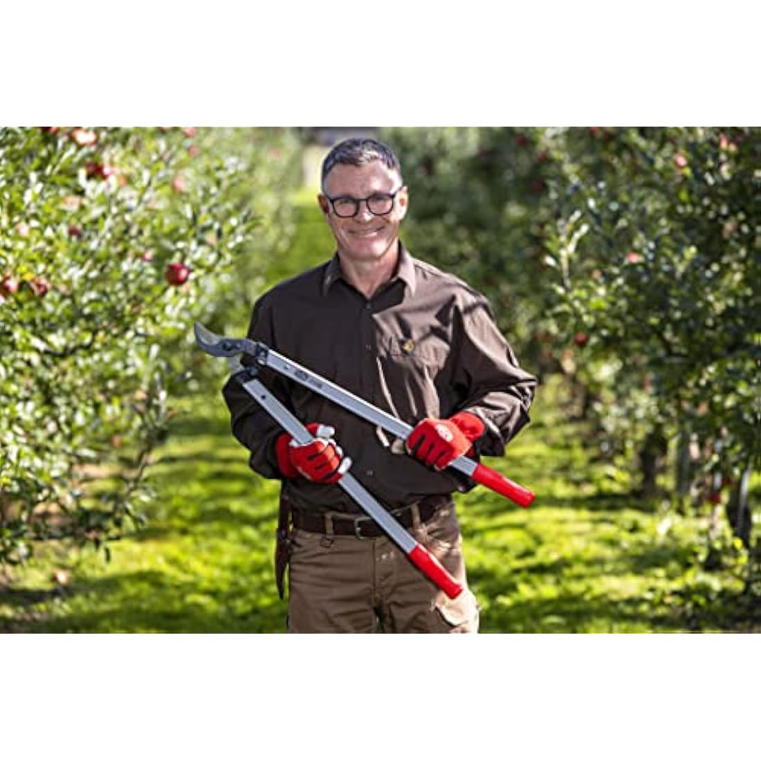 Felco Model 221-70 Long reach Loppers Straight Cutting Head 45mm Cut Lightweight 70cm Handles Shock Absorbers Tree Surgeon Professional Gardener Forestry Precision Manufacturing Process Swiss Made