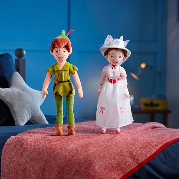 Disney Store Official Mary Poppins Soft Toy Doll, 45cm/17”, Plush Character Figure with Embroidered Details, Suitable for Ages 0+