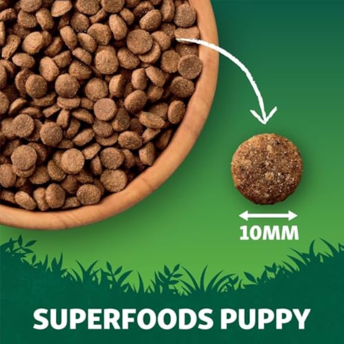Harringtons Superfoods Puppy Complete Grain Free Hypoallergenic Chicken with Veg Dry Dog Food 10kg - Made with All Natural Ingredients, Packaging may vary