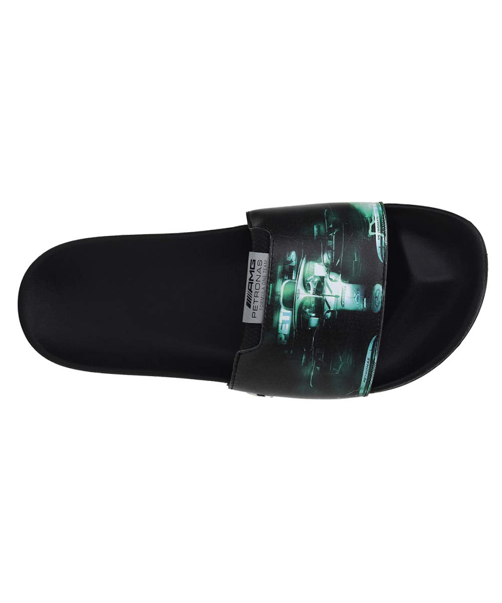 PUMA Unisex's Mapf1 Graphic Leadcat FTR Slide Sandal