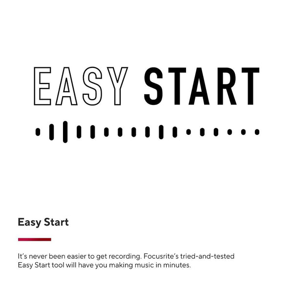 Focusrite Scarlett 2i2 4th Gen USB Audio Interface for Recording, Songwriting, Streaming and Podcasting — High-Fidelity, Studio Quality Recording, and All the Software You Need to Record