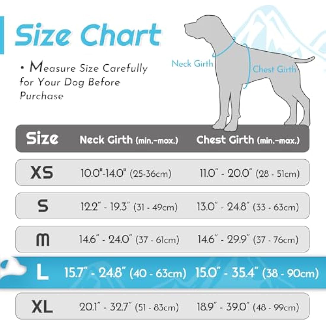 Eagloo Dog Harness Large Dog, No Pull Harness with Front Back Clips, Adjustable Pet Walking Vest, Soft Padded Pet Vest, Reflective No-Choke Breathable with Easy Control Handle, Sky Blue, L