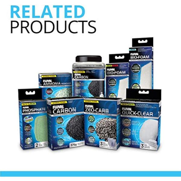 Fluval Clear Max Phosphate Remover 300g - 3 x 100g - treats 3 x 100L,Brown