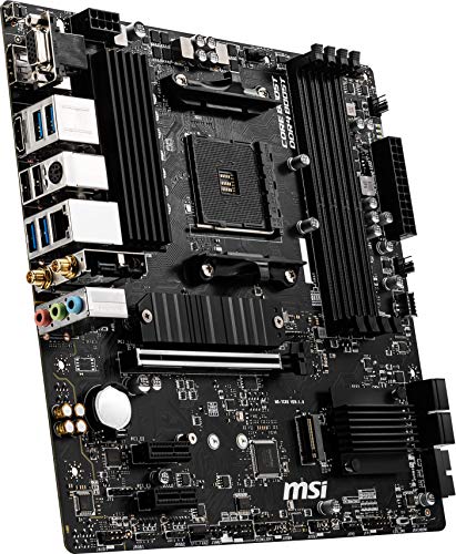 MSI MPG B550 Gaming Plus (ATX AMD AM4 DDR4 M.2 USB 3.2 Gen 2 HDMI ATX Gaming Moederboard AMD Ryzen™ 5000 processors