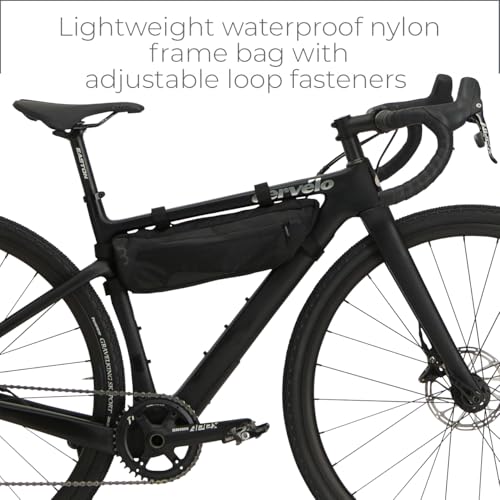 BBB Cycling Bike Bag Waterproof Top Tube Bikepacking Bags Framebag Bicycle Bag with Easily Adjustable Straps Lightweight and Easy-to-Fasten MiddleMate