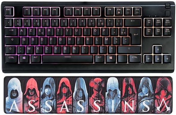 Assassin's Creed Shadow Wrist Rest - Memory Foam, Ergonomic Design - Licensed Assassin's Creed Merchandise
