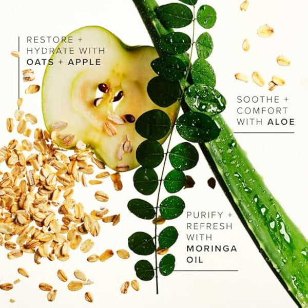 Farmacy Gentle Creamy Face Cleanser - Hydrating Facial Cleanser to Nourish + Help Remove Makeup + Impurities - Enriched with Aloe + Moringa Oil to Soothe, Purify + Refresh Skin - 150ml