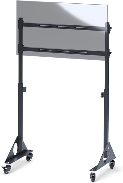 GT Omega Portable Monitor Stand | Single Monitor Stand for VESA Mounting | Supports Max 42" Monitor | Lockable Caster Wheels for Easy Mobility | Convenient Monitor Positioning