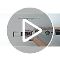 Proster Angle Finder 0-225° Digital Protractor with Battery and Pouch 400mm/16 inch Angle Ruler with Spirit Levels and Backlit LCD Digital Angle Measuring Tool for Roofing Engineering