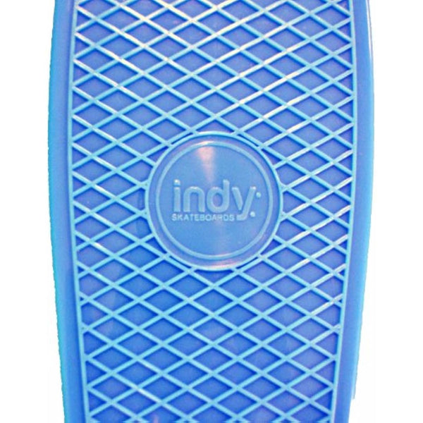 Indy Skateboards Retro Cruiser 70s Style Skateboard - 4 Colours (Vintage 70s Penny Globe Bantam Style) (Bangin Blue)