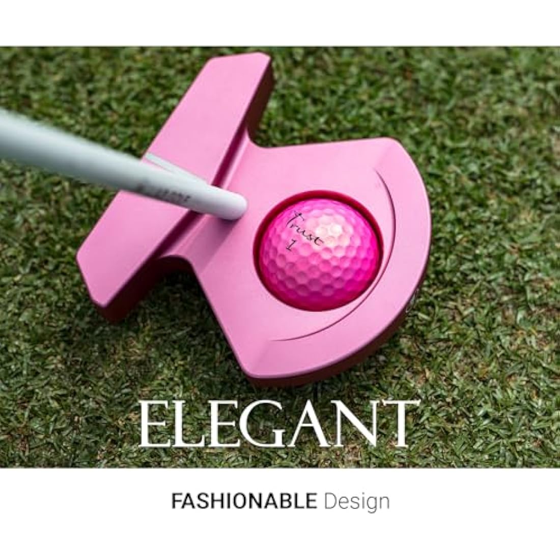 Trust Golf Balls Aurora | Rosa | Tour-Level Performance | Stand Out | Maximum Distance | Straight Flight | Stopping Power | Crystal Urethane Cover for Ultimate Control | 12 or 48 Balls