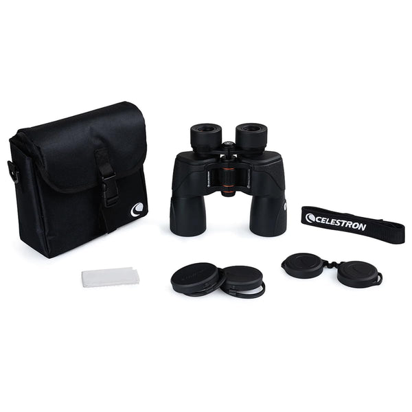 Celestron 72033 SkyMaster Pro ED 7x50 Astronomy Binoculars with ED Glass and Large Aperture for Long Distance Viewing, Fully Multi-Coated XLT Coating, Tripod Adapter and Carrying Case