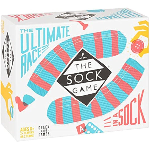 Green Brothers Games | The Sock Game | Board Game | Ages 8+ | 2+ Players | 5-30 Minutes Playing Time