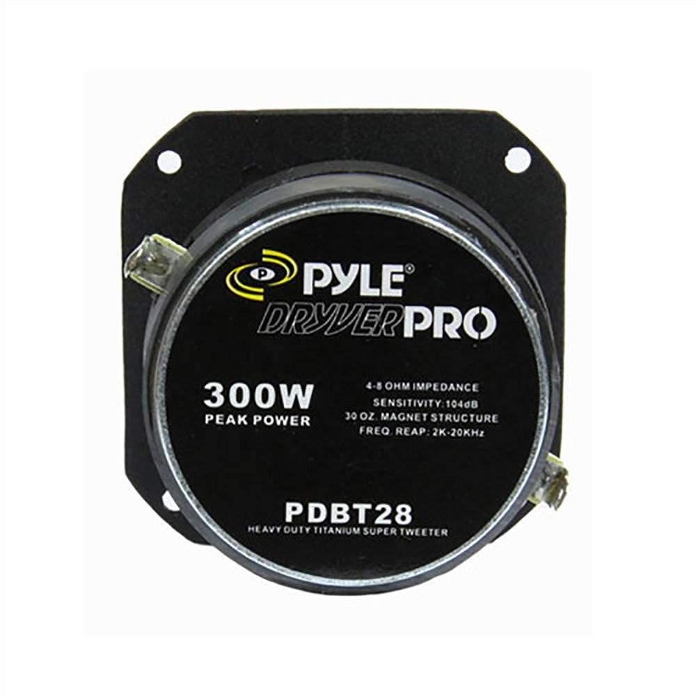 Pyle-Pro PDBT28 Chrome Heavy Duty Titanium Tweeter