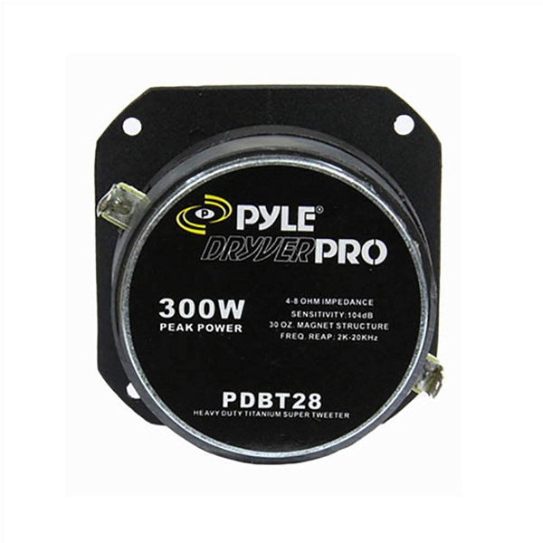 Pyle-Pro PDBT28 Chrome Heavy Duty Titanium Tweeter