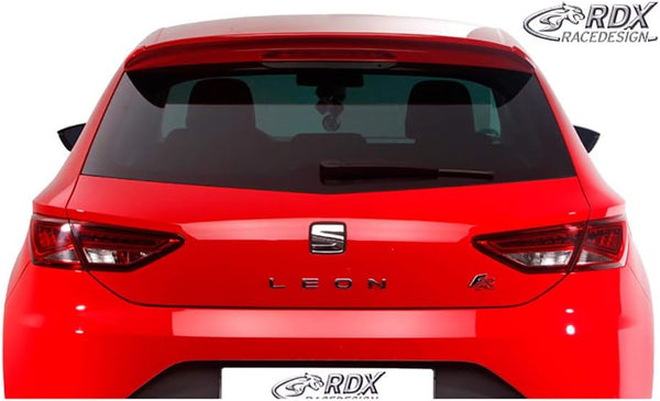 RDX Racedesign Roof Spoiler Compatible with Seat Leon 5F 5-Door 2013-2020 Including FR (PUR-IHS)