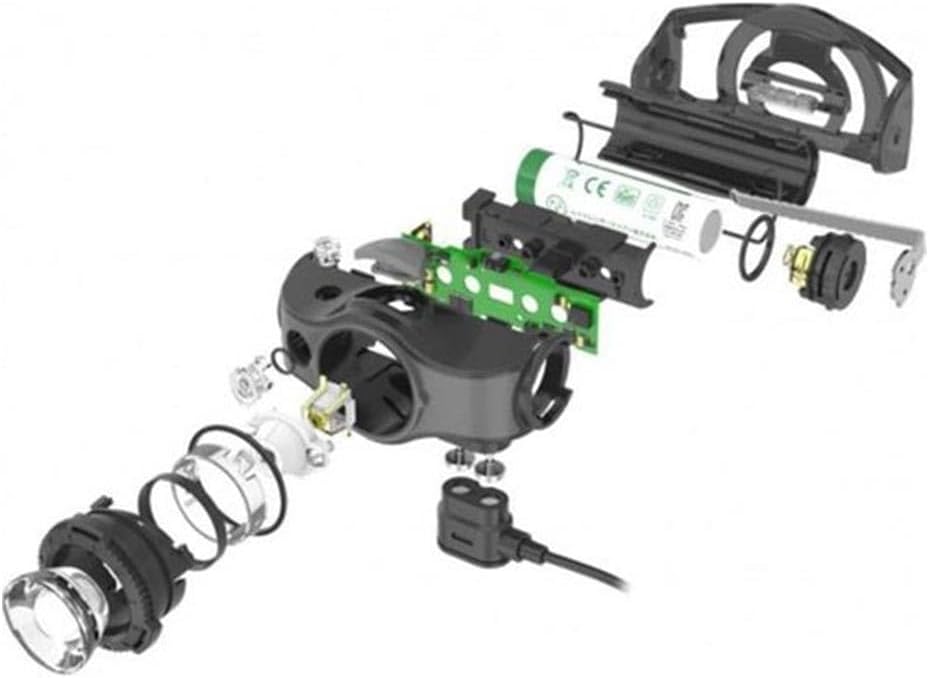 Ledlenser MH5 - Rechargeable Outdoor LED Head Torch, Super Bright Powerful 400 Lumens Headlamp, 2 in 1 Headlamp/Handheld Torch, Running Headlight, Hiking Torch, Up to 35 Hours Charge (Black/Grey)