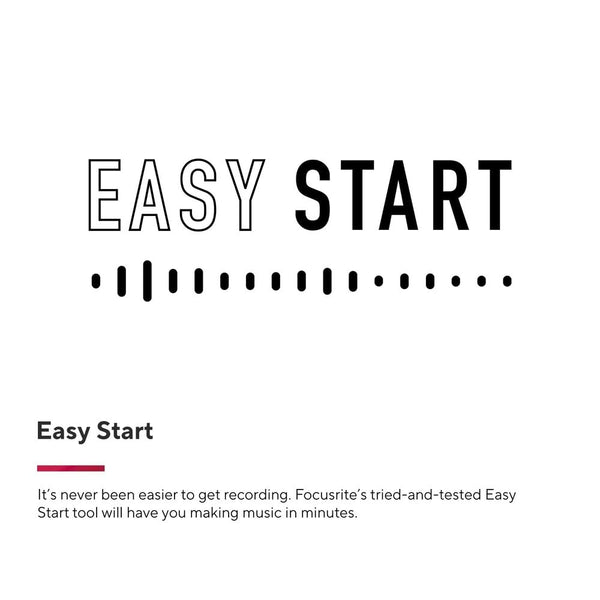 Focusrite Scarlett 2i2 4th Gen USB Audio Interface for Recording, Songwriting, Streaming and Podcasting — High-Fidelity, Studio Quality Recording, and All the Software You Need to Record