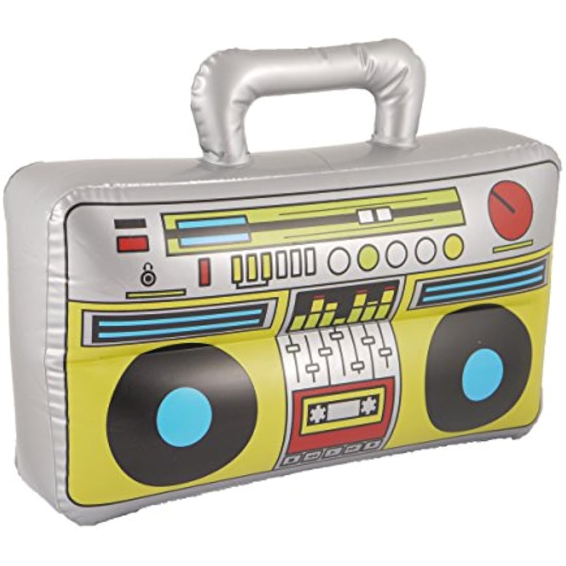 HENBRANDT BOOM BOX INFLATABLE BLOW UP SPEAKER FANCY DRESS ACCESSORY STEREO STAG PARTY PROP