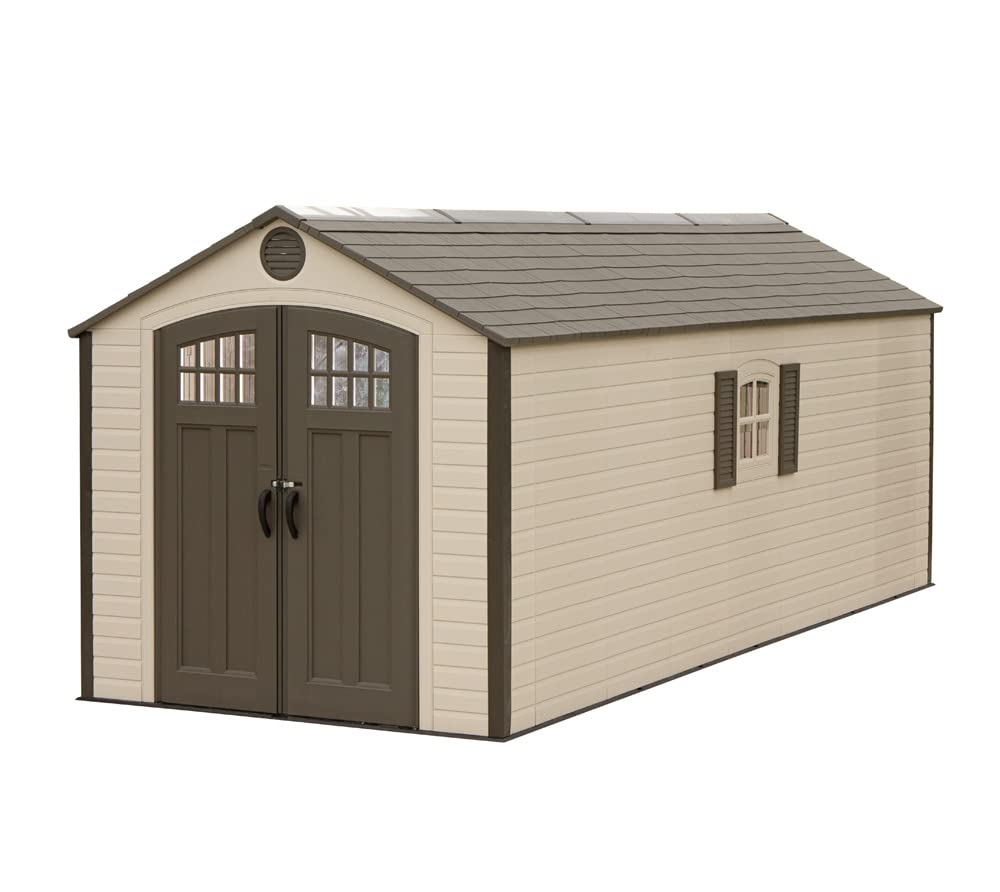 Lifetime 60282 Outdoor Storage Shed, 7 x 12 ft.