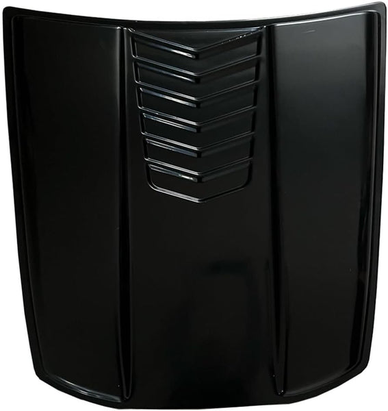 Oneway Bonnet Scoop compatible with Volkswagen Amarok MK1 2010-2022 & Nissan Navara D40 2005-2010 - Gloss black