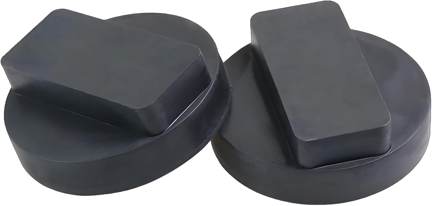 2 Pcs Trolley Jack Rubber Pad, Jacks Point Pad Under Car Support, Vehicle Lift Support Pad, Car Jack Rubber Pad, Rubber Jack Pad Trolley Jack, Jack Stand Pads, Car Jack Rubber Pad for BMW Series