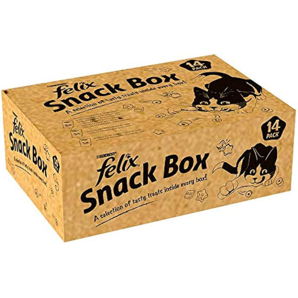 Felix Snack Box Cat Treat 765g (Pack of 14)