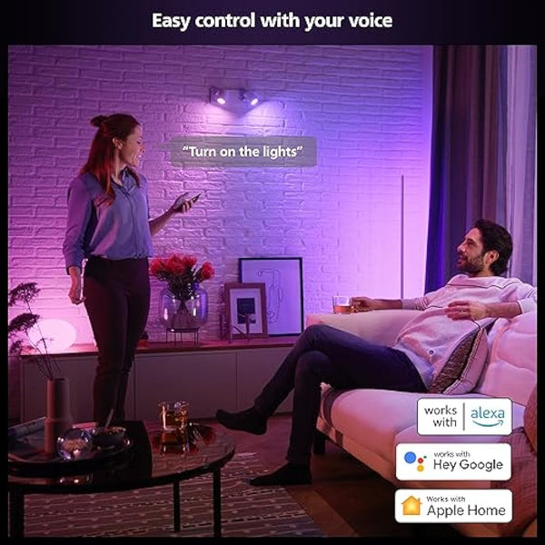 Philips Hue LED Smart Light spot - White and Coloured Light - 1 Pack - MR16