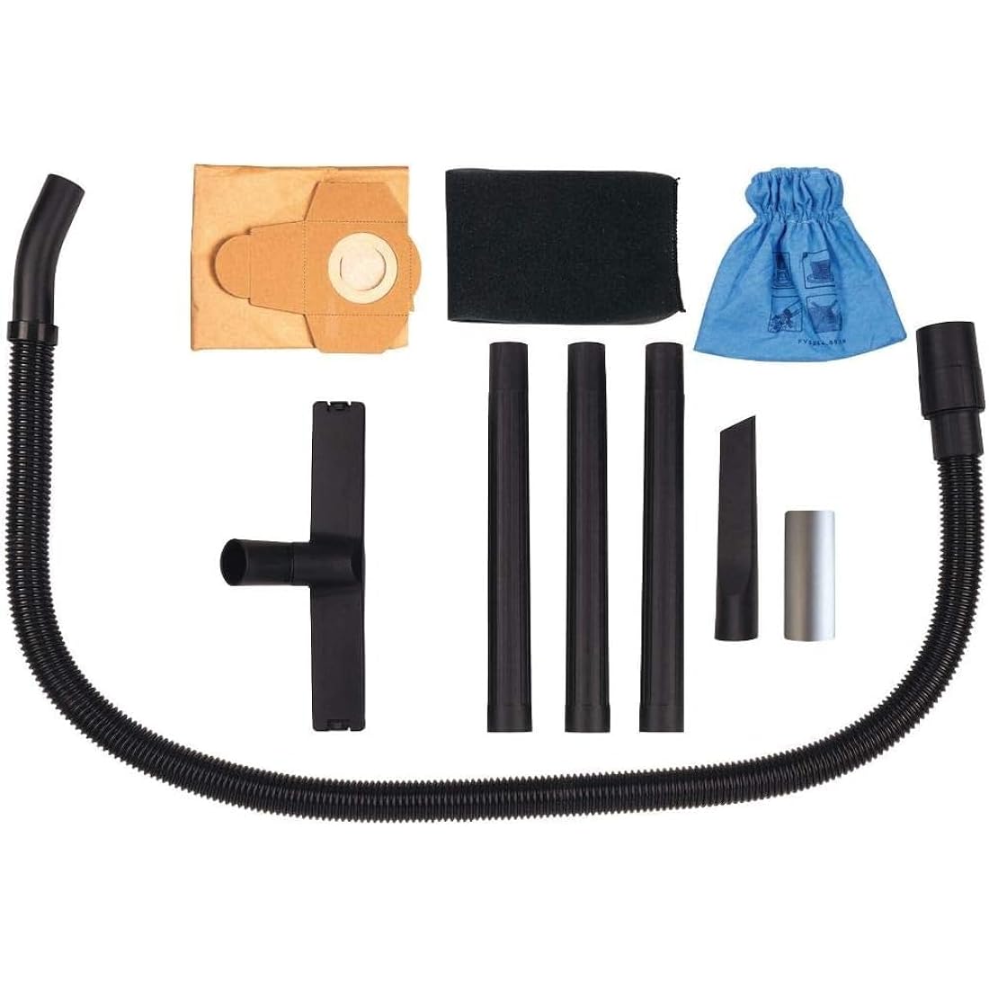 Einhell TC-VC 1820 S wet and dry vacuum cleaner (1,250 W, 20 l stainless steel tank, blow connection, 4 castors, Ø 36 mm suction hose + extension, floor nozzle, filters)