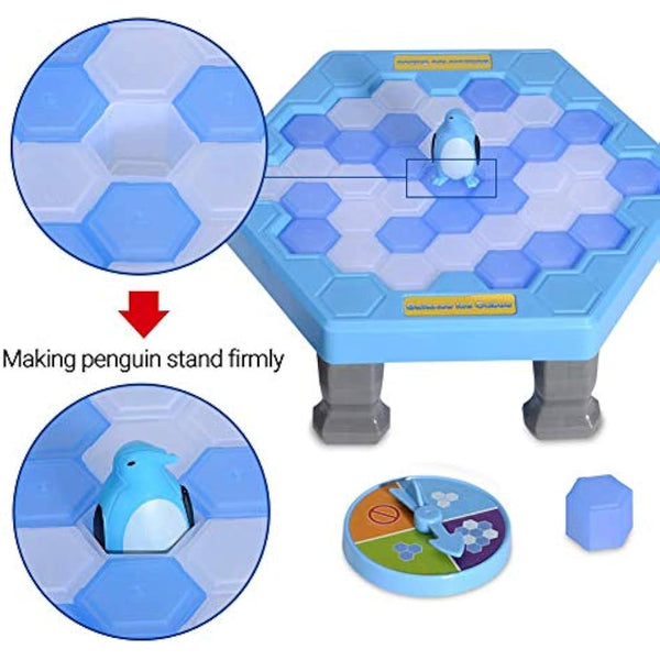 Guilty Gadgets Penguin Ice Pick Trap Game Board Family