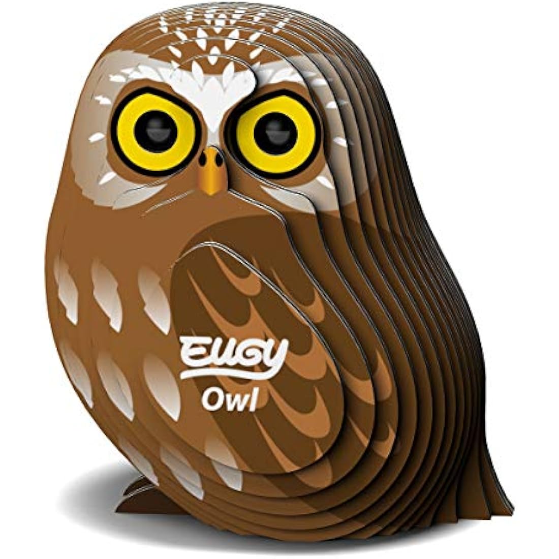EUGY Eco-Friendly 3D Paper Puzzle (Owl)