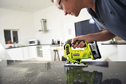 Ryobi R18JS-0 ONE+ Jigsaw with LED, 18 V (Body Only) - Green/Grey