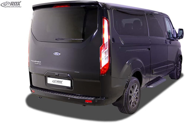 RDX Racedesign Roof spoiler compatible with Ford Tourneo Custom & Transit Custom 2012-2018 & FL 2018- (with hatch) (PUR-IHS)