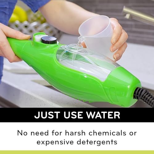 H2O X5 Steam Mop and Handheld Steam Cleaner  Multifunctional & Multipurpose System for Floors, Carpets, Windows, Upholstery, Kitchens & Bathrooms