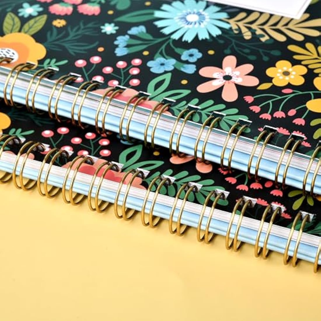 2025-2026 Desk Calendar - Standing Flip 2025-2026 Desktop Calendar with Thick Paper, July 2025 - December 2026, 25.5 x 20.5 x 8 cm, Twin-Wire Binding, Large Unruled Blocks