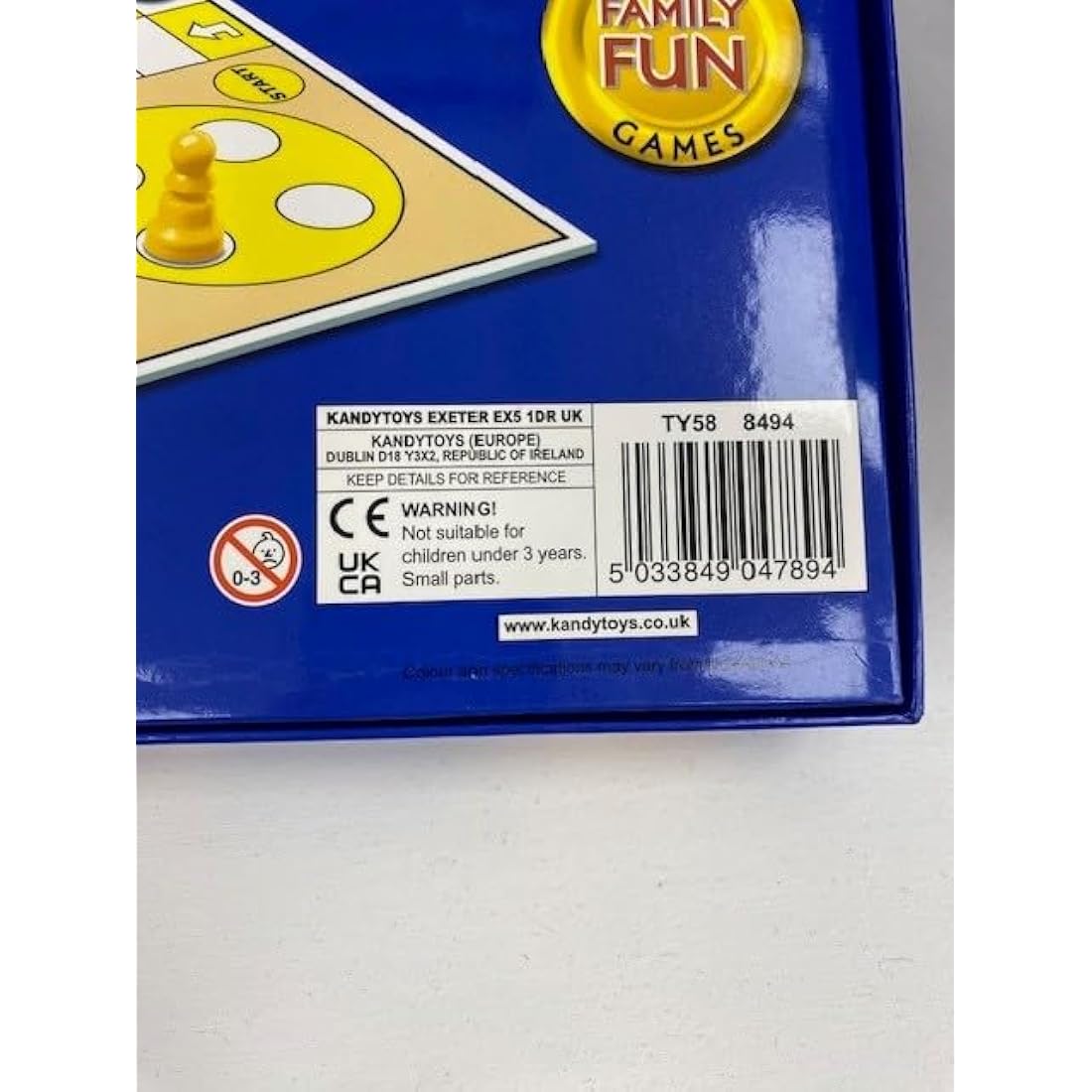 KandyToys M.Y Ludo Game - Traditional Ludo Board Game for Kids & Adults